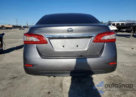 2015 Nissan Sentra S из США, поврежденный, VIN 3N1AB7AP9FY382727